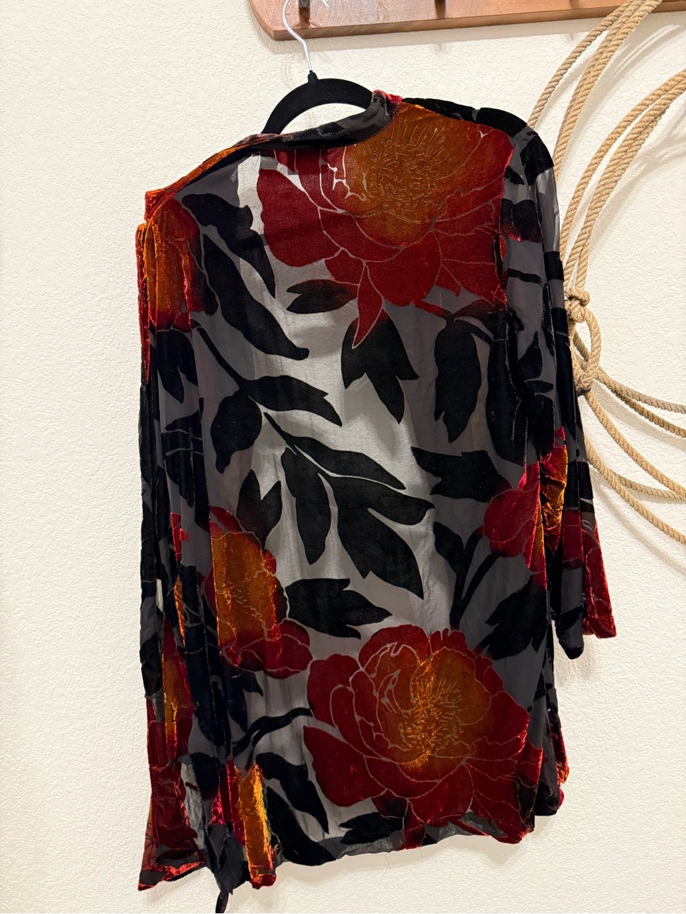Vintage Chico’s Design Silk Blend cardi